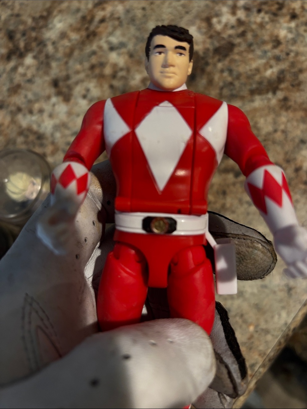 Power Ranger Red & White Action Figure Bundle with Classic Rangers - Picture 2 of 8